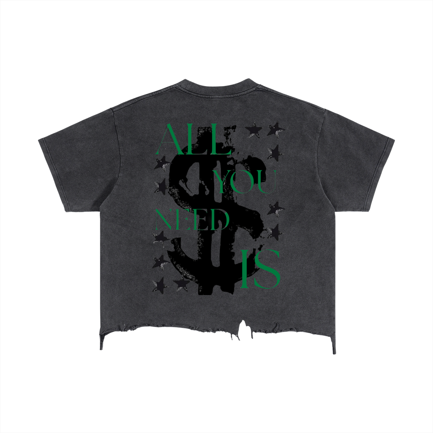 puxxy fashion ripped tee