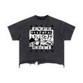 PA TS CROPED TEE