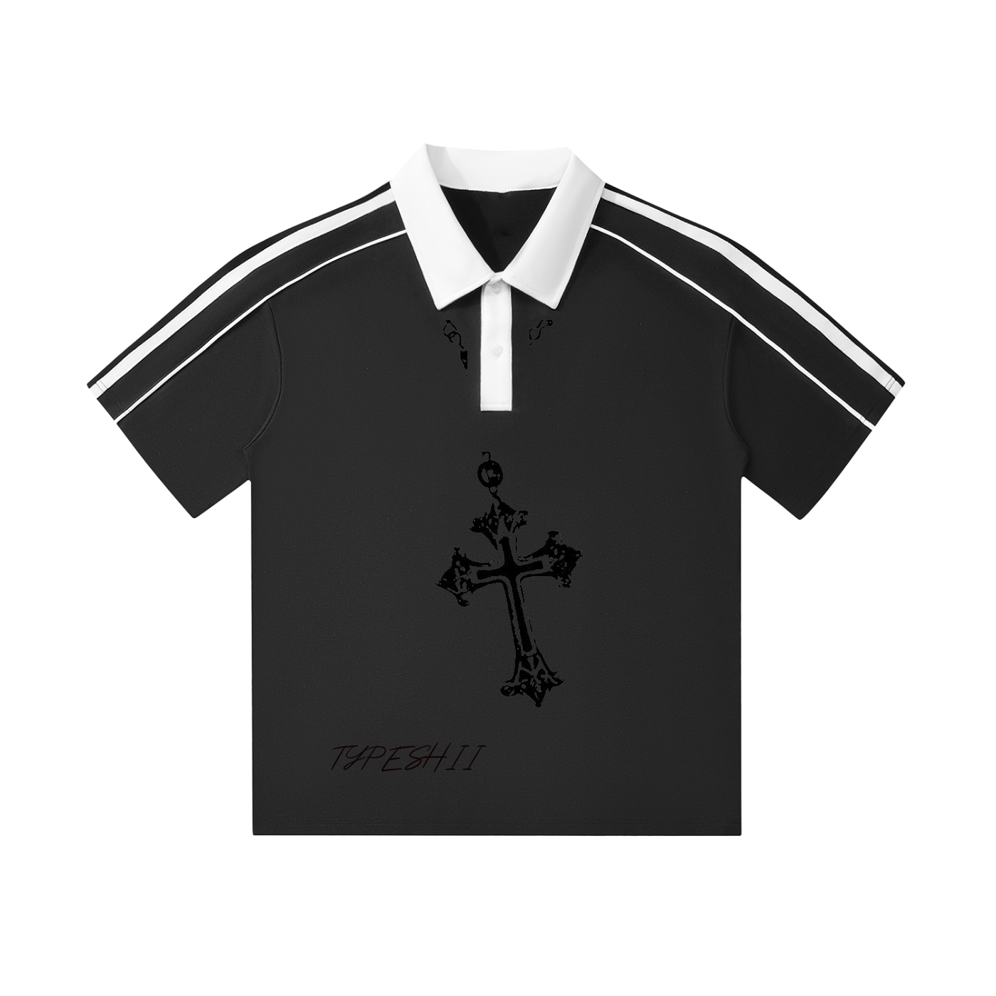 cross pendant polo