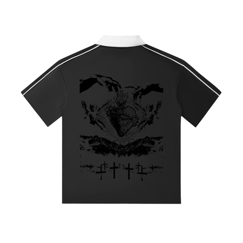 cross pendant polo